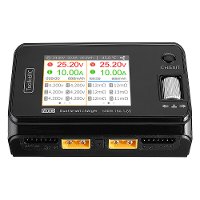 ToolkitRC M6D 500W 15A Hoogvermogen DC Dual Smart Lader Ontlader voor 1 6S Lipo LiHV Lion NiMh Pb Batterij