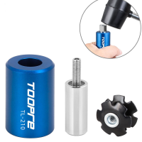 TOOPRE Bike Installation Tool Set Aluminiumlegering 0,1 kg Lichtgewicht Installer Star Nut Setting Installing Tools Sett