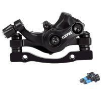 TOOPRE Veiligheid Mountainbike Schijfrem Universeel Aluminium Legering 0,22 kg Lichtgewicht Klem Lijntrekken Remklauw vo