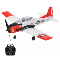 TOP RC HOBBY MINI T28 450mm Spanwijdte 2.4GHz 4CH 6 Axis Gyro One Key Aerobatics EPP RC Vliegtuig RTF voor Beginners