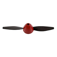 TOP RC HOBBY Onderdelen 2 Blad Propeller met Spinner voor Mini P51D Spitfire BF 109 450mm Spanwijdte RC Vliegtuig