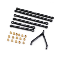 1/24 Alminum Legering Verbeterde Onderdelen Voor Axiale SCX24 90081 C10 RC Auto Onderdelen