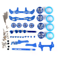 1 Set MA/AR Chassis aanpassingsset met FRP onderdelen voor Tamiya Mini 4WD RC auto onderdelen met wiel