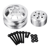 1 ST WPL Metalen RC Auto Wielnaaf Voor 1/16 WPL 4WD B14 B24 6WD B16 B36 JJRC Q60 Q61 RC Auto