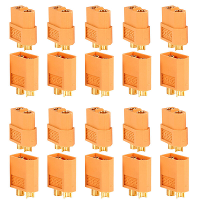 10 Paren / 20 stuks XT60 stekker mannelijke vrouwelijke kogelconnectoren voor RC Drone Multirotor FPV racebatterij