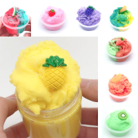 120 ML Fruit Slijm Geborsteld Kristal Katoen Klei Decompressie DIY Gift Stress Reliever