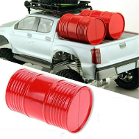 1PC Olie/Gas Trommel Tank Container voor 1/10 CC01 SCX10 TAMIYA RC4WD Rock Crawler RC Auto Onderdelen