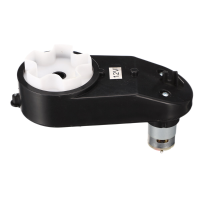 1PCS 390/550 Versnellingsbak met 12V Motor 10000 30000RPM voor Kinderrijauto's en  motorfietsen Elektrische Motor Versne