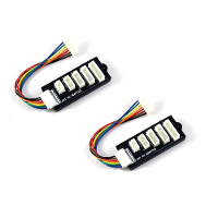 2PCS JST XH Balanspoort Adapter Board voor 2 6S Lipo Batterijlader