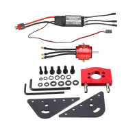 2S 3s 40A Dubbelzijdige Hobbywing ESC 2835 Borstelloze Motor Waterkoeling Set RC Boot Onderdelen