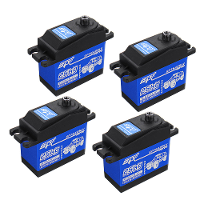 4PCS SPT Servo SPT5425LV 25KG 90° Grote Koppel Digitale Metalen Tandservo Voor 1:8 1:10 RC Robot Auto Boot