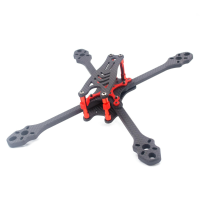 ALFA Monster 6mm koolstofvezel 5/6 / 7inch FPV Freestyle Stretch X Quadcopter Frame Kit voor RC Drone