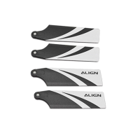 ALIGN Koolstofvezel Helicopter Tail Blade 65/69/70/74/78/90/95 / 106mm Voor RC Helicopter