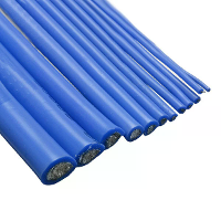 Blauwe 1M 8/10/12/14/16/18/20/22/24/26 AWG Siliconedraad SR Draad