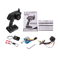 Feilun FT009 verbeterde borstelloze set 2627 4200KV motor + 45A ESC + AX5S zender RC bootonderdelen