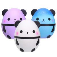 Giant Squishy Panda Egg 25cm langzaam oplopend, gigantisch, Jumbo Toys Decor