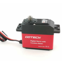 Goteck DC1612SG 12 kg standaard digitale kernloze servo met hoge snelheid borstelloze motor voor RC helikopter auto robo