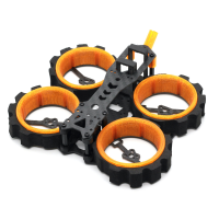 HBFPV DX40 V3 1.6 Inch Duct Cinewhoop Frame Kit voor FPV Drone Ondersteuning 40mm Props Caddx Vista Polar FPV systeem