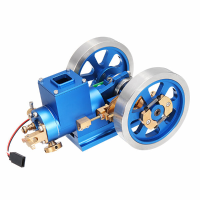 In voorraad STEM Stirling Engine Full Metal verbrandingsmotor Hit & Miss Gas model Engine Gift Collection Toy