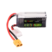 LION Power 11.1V 1200mAh 60C 3S Lipo batterij XT60 stekker voor RC Drone