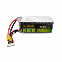 LION Power 22.2V 1500mAh 40C 6S Lipo batterij XT60 stekker voor FPV Racing Drone