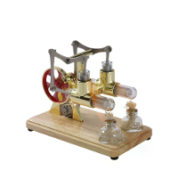 LL 008 Tweecilinder Balance Stirling Generator Model Wetenschappelijk Experiment Speelgoed