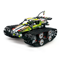 Mould King DIY Slimme RC Robotauto Programmeerbare Blokkenset Bluetooth APP/2.4G Stickbesturing Geassembleerde Robotauto