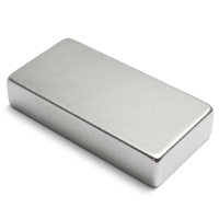 One N35 50mm x25mm x10mm Sterke Neodymium Block Magneten
