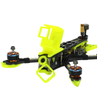 SKYSTARS 228 HDV2 Geel / Rood / Grijs 3D printen TPU Camerabeschermer 18g Stoelhouder voor Gopro 7 Camera RC Racing Dron