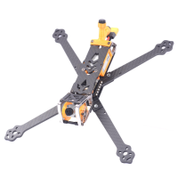 Skystars G730L HD 300 mm Wielbasis 5 mm Armdikte Koolstofvezel 7 Inch Framekit Compatibel met DJI Luchteenheid voor FPV
