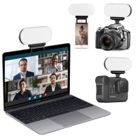 Sport Camera Licht Invullen Digitale Video Camera Licht Invullen met Clip voor Gopro Xiaoyi DJI OSMO Pocket Action Fimi