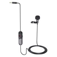 TELESIN Microfoon 5.5 M Clip on Lavalier Mini Audio 3.5Mm Kraag Condensator Revers Microfoon voor Opname Voor Canon iPH0