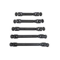 Verbeterde 1/10 RC Auto Metalen Spline Aandrijfas voor Axiale SCX10 D90 TRX4 90046 Voertuigen Model Onderdelen