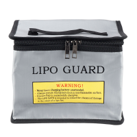 Vuurvaste waterdichte Lipo batterij Explosiebestendige veilige tas opbergtas 215 * 145 * 165 mm