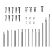 W22 Klarinet Klarinet accessoires set 14 draadas hendel 20 stuks schroef wind muziek reparatie onderdelen