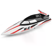 Wltoys WL912 A ABS Hoge Snelheid 35km/h 100m Afstandsbediening RC Boot Schip Met Waterkoelsysteem Voertuigmodellen 7.4V
