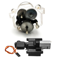 WPL 1Set Originele Metalen Tandwielen met Snelheidsverandering Versnellingsbak voor B1 B24 B16 B36 C24 1/16 4WD 6WD Rc A