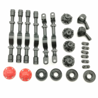 WPL Originele Metalen 6X6 Brugas Shell Voor 1/16 B16 B36 RC Auto onderdelen Voertuig Modellen