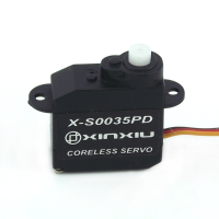 XINXIU X S0035PD Plastic Gear Coreless Motor 3.5G Mini Digital Servo voor RC vliegtuig
