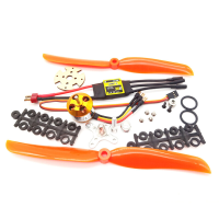 XXD A2212 2212 1400KV KV1400 Borstelloze motor + 30A ESC + 8060 Propbladschroef RC Power System Combo voor RC Drone Vlie