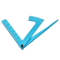 Yunzhong Verstelbare liniaal RC Auto Wielnaaf Camber Hoogte Bandenhoek Balans Rulers voor 1/8 1/10 Tamiya HSP HPI