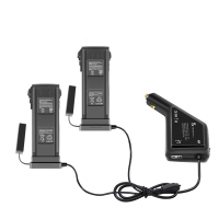 YX 3 in 1 dubbele batterij met USB afstandsbediening Autolader Buiten slim oplaadapparaat voor DJI Mavic 3 RC Drone