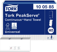 TORK 100585 PeakServe® Papieren handdoeken Wit 4920 stuk(s)
