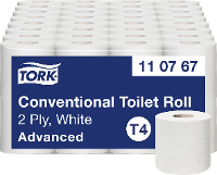 TORK T4 System 110767 Toiletpapier Wit Aantal lagen: 2 lagen 64 stuk(s)