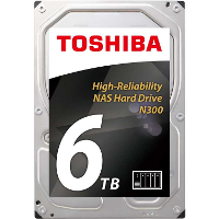Toshiba N300 6 TB HDWG460UZSVA, SATA/600, 24/7