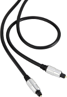 Toslink Digitale audio Aansluitkabel [1x Toslink stekker (ODT)   1x Toslink stekker (ODT)] 1.50 M Zwart SuperSoft mantel SpeaKa Professional