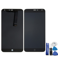 Touch Screen Digitizer Assembly + Lcd Display Replacement Black For Meizu Mx4
