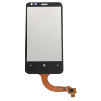 Touch Screen Digitizer Glass Repair Parts For Nokia Lumia 620 Black