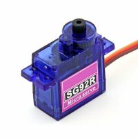 SG92R Micro Plastic Gear Digitaale Servo 9g 2.5Kg Voor RC Vliegtuig