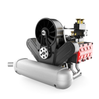 TOYAN Motor FS B400 14cc Flat vier Motor Horizontaal Tegengestelde 4 Cilinder 4 Takt Nitro H4 Motor Model Kit